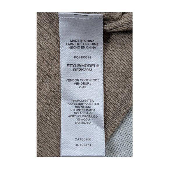 Splendid Georgie Cashblend Rib Sweater Size XL - Picture 7 of 8